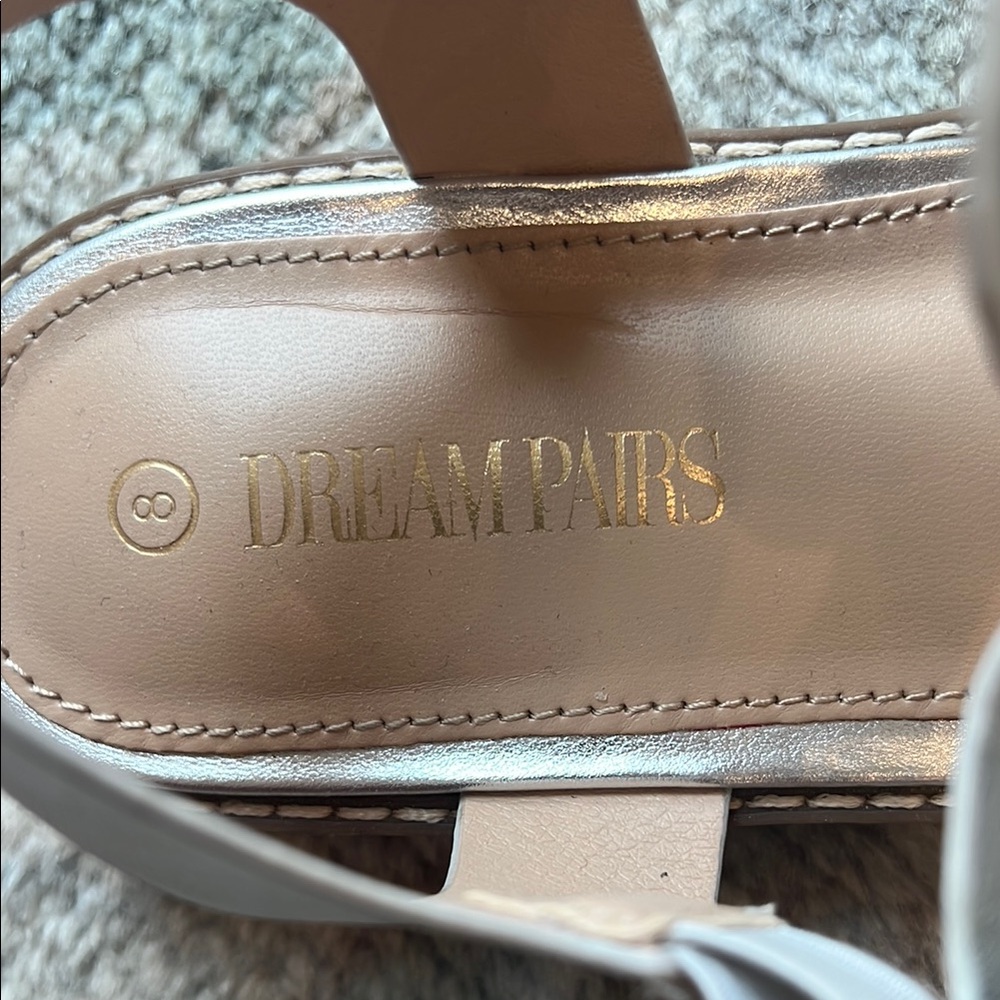 Dream Pairs Metallic Silver Fisherman Sandals - Picture 2 of 5